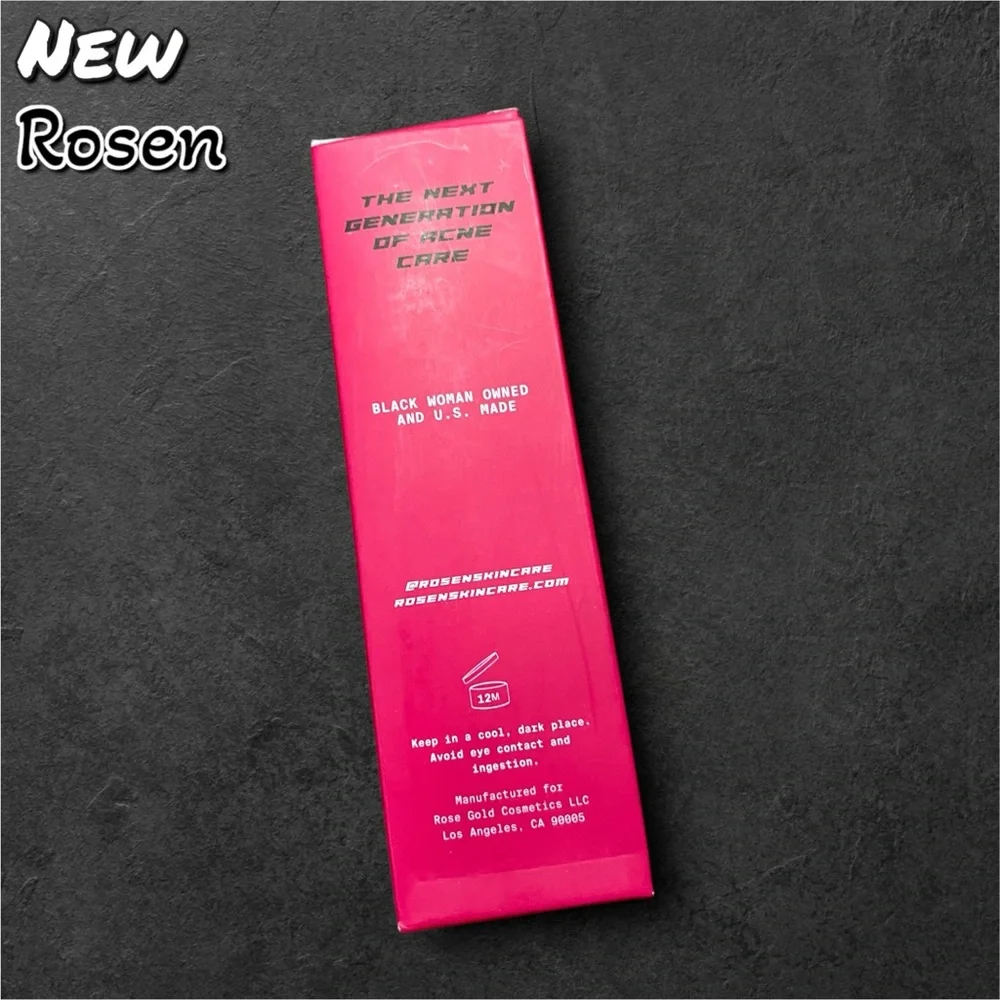 New NIB ROSEN Skincare Super Smoothie for Texture and Scarring - 4.3 f